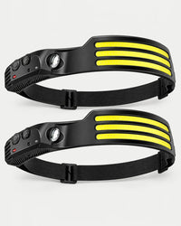 Alphes Halo Motion-Sensor COB Head Torch