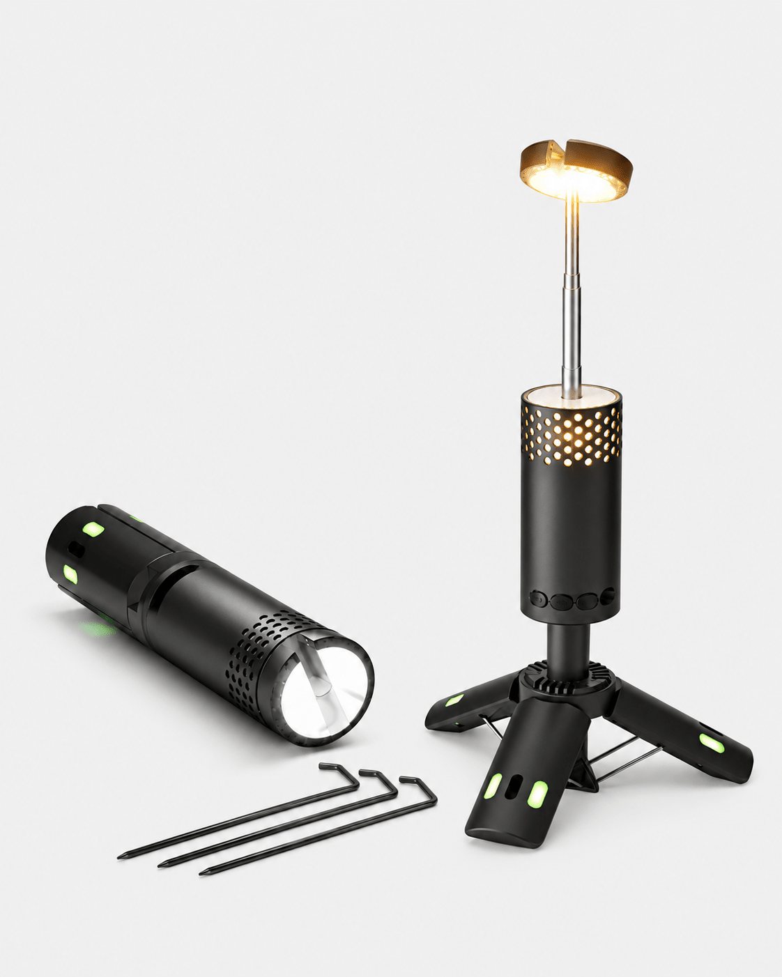 The Decoy Light extended and folded